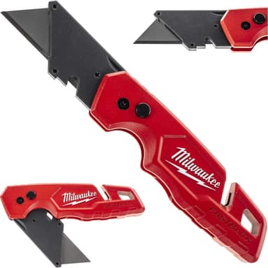 Milwaukee Foldable Pocket Knife Fastback - Sold by Blasketts Ltd (FBA) - Amazon