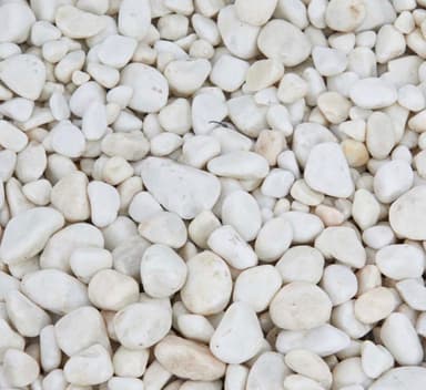Suburban Stone Polar White Pebbles - Major Bag, Free C&C - Wickes