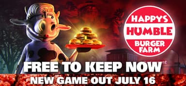 Happy's Humble Burger Farm free for PC (Digital - Steam) - Steam