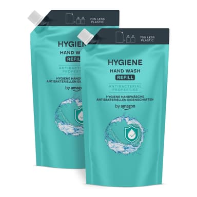 by Amazon Hygiene Hand Wash Refill, 2 x 1000ml - Amazon