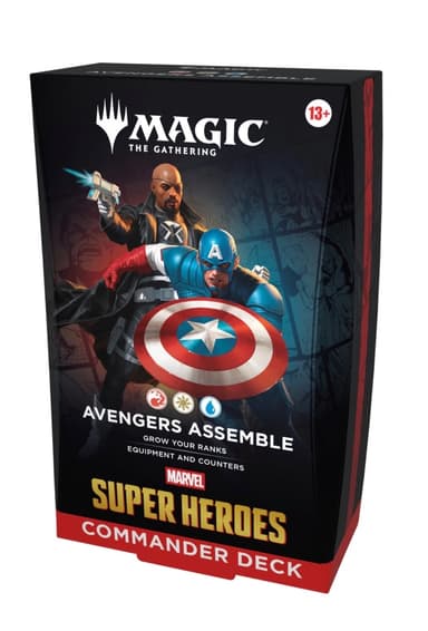 Magic: The Gathering (MTG): Marvel Super Heroes Avengers Assemble Commander Deck - Smyths