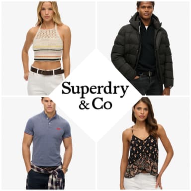 Now Up to 50% Off Superdry Outlet Sale (Men's & Women's, New Lines & Further Reductions) Over 4,000 Lines + Free C&C - Superdry & Co