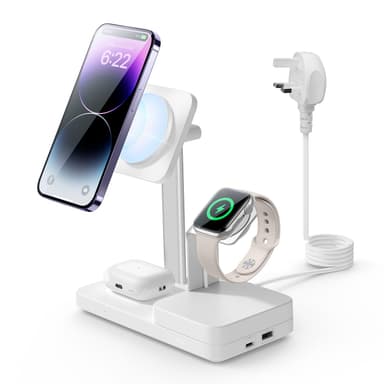 ESR MagSafe 65W 5-in-1 GaN Charging Station for iPhone, AirPods - Sold by Eleganticy_ EU Store FBA - Amazon