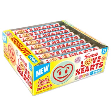Swizzels Giant Love Hearts Sweets in Bulk, 24 Pack - 340g, Vegan Friendly - S&S £6.26 - Amazon