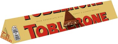Toblerone Milk Chocolate Bar, Smooth Milk Honey Almond Nougat 200g - Amazon