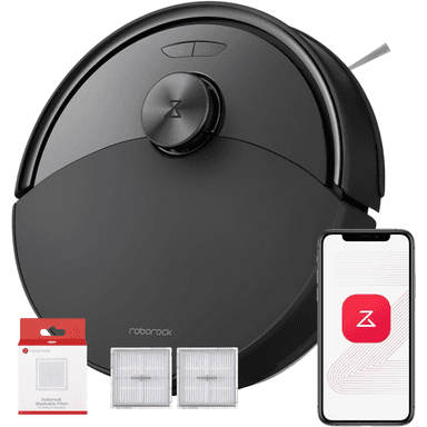 roborock Q10 S5 Robot Vacuum Cleaner with Mop, 10,000Pa Suction + Free Washable Filter 2 Pack @ Roborock Official UK /FBA - Amazon