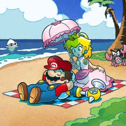 Free Nintendo Summer Wallpaper (Mario and Peach) – My Nintendo Rewards