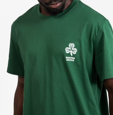 Unisex basketball T-shirt NBA Celtics, 900 dark green - Decathlon