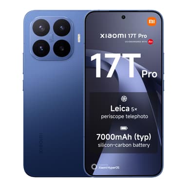 XIAOMI 17T Pro Smartphone 12+512GB 6.83" 144Hz Display - Deep Blue / Deep Violet / Black - Amazon