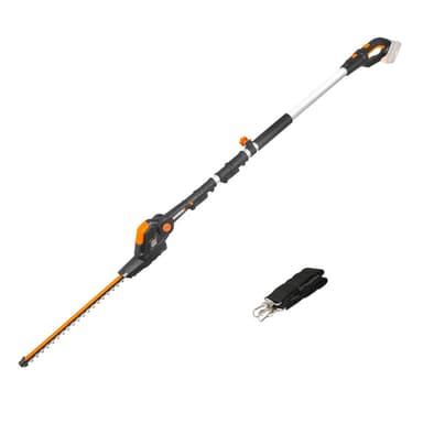 WORX WG252E.9 20V Cordless Pole Hedge Trimmer 45cm - Amazon