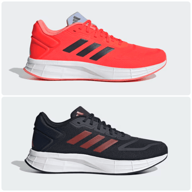Adidas Men’s Duramo 10 Running Trainers (2 Colours / Sizes 6-12.5) - Free Delivery For Members - Adidas
