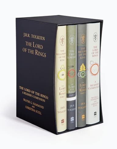 The Lord of the Rings Boxed Set: The Classic Bestselling Fantasy Novel - Hardcover - Sold by Alos Group FBA - Amazon