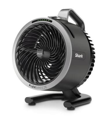SHARK FlexBreeze HydroGo FA050UK Portable 6.8" Misting Turbo Fan - Charcoal - Free C&C Only - Currys