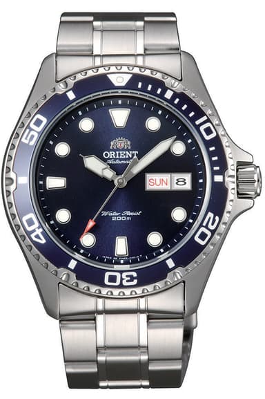 Orient Blue Ray II Day/Date Men's Automatic Watch, 200M WR, Model: TAA02005D9 - Sold & Shipped by Amazon US - Amazon
