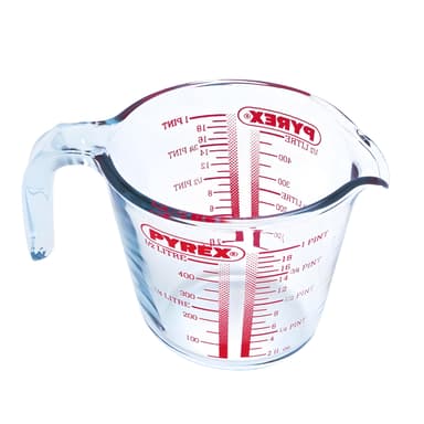 Pyrex Measuring Jug 500ml | Capacity 568ml / 20 Ounce | P586 - Amazon