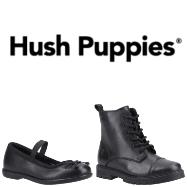 Hush Puppies Up to 50% off sale On Kids Shoes inc. School Shoes - Hush Puppies
