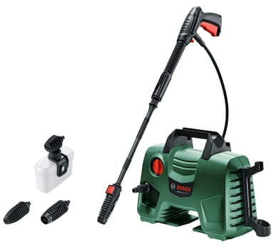 Bosch high pressure washer EasyAquatak 110, 110 bar, onboard storage for gun & accessories, and a 450ml detergent nozzle - Amazon