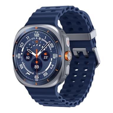Samsung Galaxy Watch Ultra (2025), AI Smart Watch, Marine Band, 47mm, LTE, Titanium Blue - Amazon