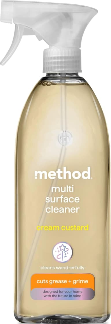 Method Multi-Surface Cleaner, Cream Custard, Cuts Grease, 828ml - £2.37 S&S - Amazon