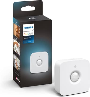 Philips Hue Indoor Motion Sensor with Wireless Control. Smart Lighting Accessory, White - Amazon