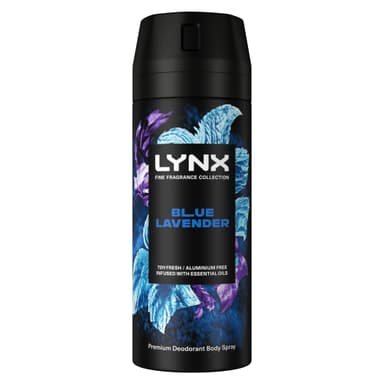 Lynx Fine Fragrance Collection Blue Lavender Premium Body Spray 150ml - With Voucher (£1.80 / £1.46 on S&S) - Amazon