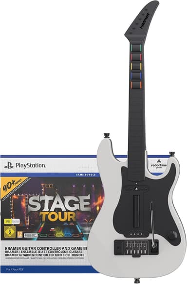 Stage Tour Game and Kramer Wireless Guitar Controller Bundle (PS5 & Switch 2) - Pre Order - Hit