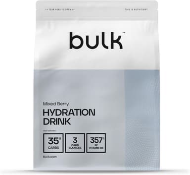 Bulk Hydration Powder, Sports Drink, Mixed Berry, 500g, Packaging May Vary - Amazon