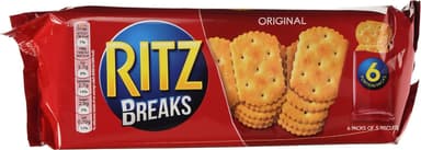 6x Ritz Breaks Original Crackers, Savoury Biscuits, 190g - £3.50-£2.80 max S&S - Amazon