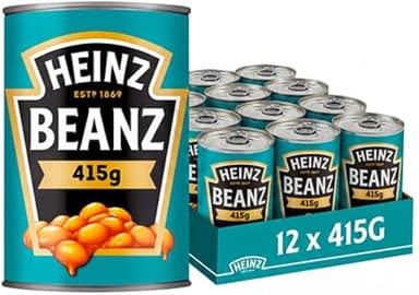 Heinz Baked Beans 12 x 415g (£6.85 S&S) - Amazon