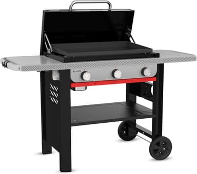 Weber Slate 71cm Black 3 Burner Gas Plancha (B&Q Member Price - Free To Join) - B&Q