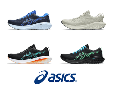 Asics Gel-Excite 10 Men's Running Trainers - £31.50 New Members - 4 Colours - Sizes 7.5 - 12 - Free Delivery for Members (Free Sign up) - ASICS Outlet