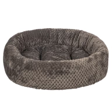 Perfect Paws Grey Waffle Pet Bed - Selected Stores - B&M