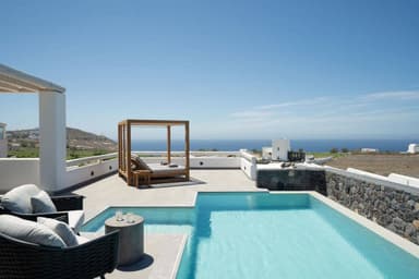 4nts 5* B&B La Ponta Villas&Suites Akrotiri, Santorini, Greek Islands for 2 adults from Stansted 9th Oct ret to Gatwick (flight and hotel) - Holiday Pirates