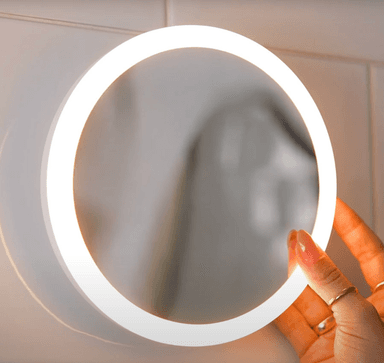 InGenious Light Up Bathroom Mirror with Speaker - MenKind
