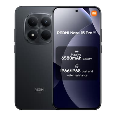 XIAOMI REDMI Note 15 Pro 5G Smartphone 8+256GB Black, Titanium , Light Blue 6580mAh - Amazon