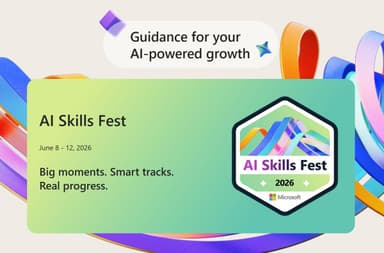 Free Microsoft AI Skills Fest Course (June 8–12) + Get 100% off a Microsoft Certification Exam and Other Prizes - Microsoft Store