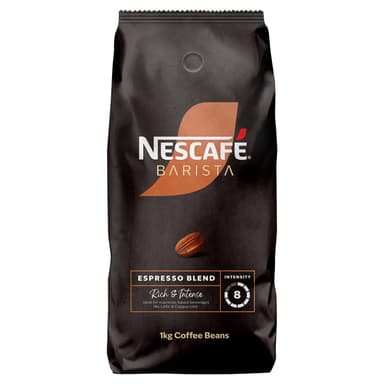 NESCAFÉ BARISTA Espresso Blend Coffee Beans 1kg (£10.12 max S&S selected accounts) - Amazon
