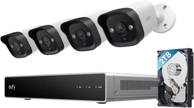 eufy Security PoE NVR CCTV Camera Systems E40, X4 4K Bullet Cams, 4K UHD - Sold by AnkerDirect UK / FBA - Amazon