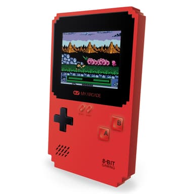 My Arcade Data East Pixel Classic Portable Game System (Includes 300 Classic Games) Red - Amazon