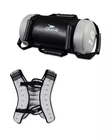 CRANE 10kg Weighted Bag/Vest - Aldi