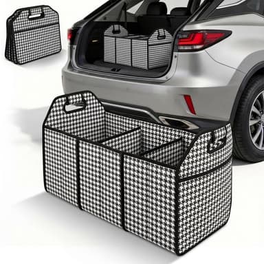 Car Boot Organizer, Multi-Compartment Trunk Organizer, Foldable and Dividers Collapsible Amazon Haul - Amazon