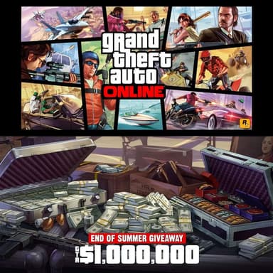 Grand Theft Auto Online: 1.000.000 GTA$ for all and More - PS5 - Xbox Series XIS - PC - Rockstar Games
