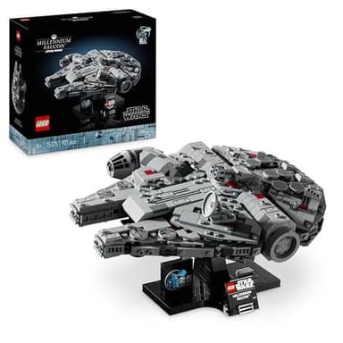 LEGO Star Wars 75375 Millenium Falcon & LEGO Star Wars 75434 K-2SO Security Droid with checkout discount - Amazon