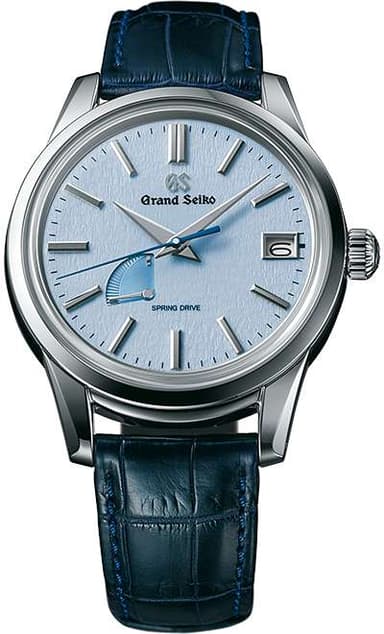 Grand Seiko Elegance Spring Drive ‘Skyflake’ Watch, Sapphire Crystal, Model: SBGA407 - Watches Of Mayfair