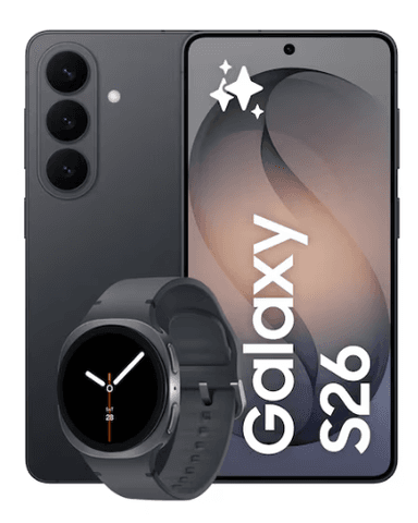 Samsung Galaxy S26 12GB 256GB Black Smartphone, 3 Year Extended Warranty + Claim Watch8 (Delayed Dispatch) - Amazon