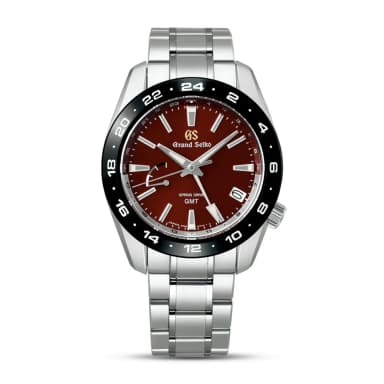 Grand Seiko ‘Hotaka Peaks’ Morning Glow’ Sports Spring Drive GMT 40.5mm Watch SBGE305 - Wallace Allan
