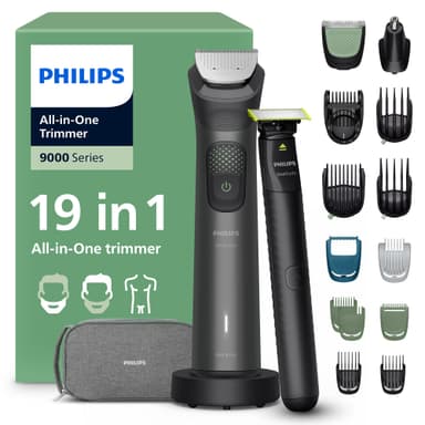 Philips Multigroom 9000 Series 19-in-1 Hair Beard Trimmer MG9556/15 - Amazon