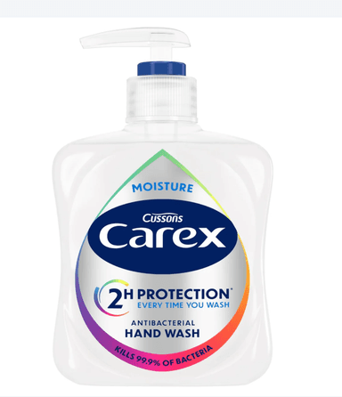 Carex Antibacterial Hand Soap starting from 85p - £1.50 C&C - 10% off with Student Discount - Boots