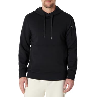 Amazon Essentials Men's Athletic Relaxed-Fit Hoodie with Kangaroo Pocket in XL Black (others sizes/colours similarly priced £6-8)) - Amazon