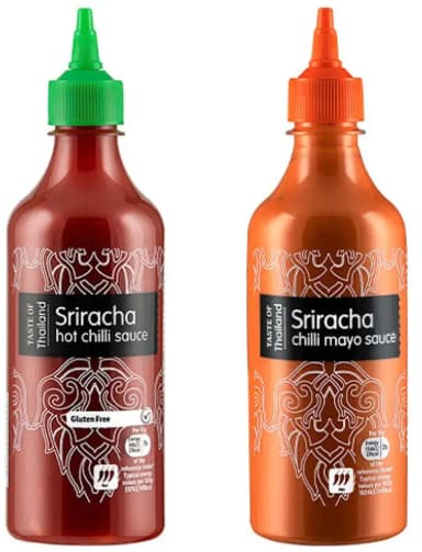 Taste of Sriracha Hot Chilli / Chilli Mayo Sauce - 455ml - lidl plus price - Lidl
